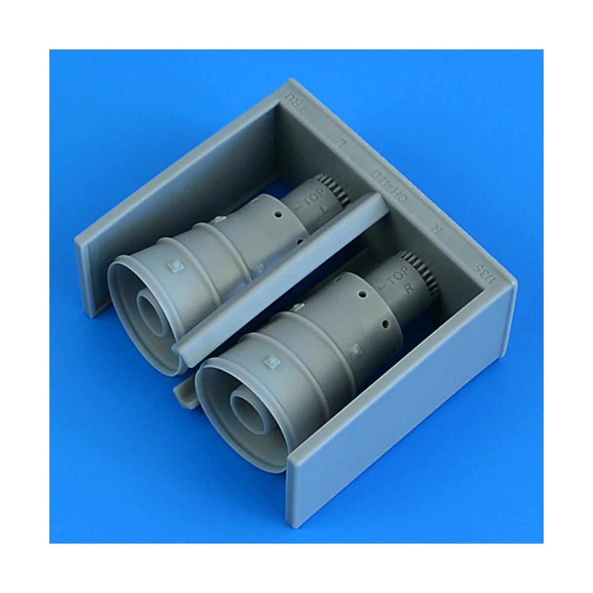 CH-47D Chinook exhaust for Trumpeter, 1/35 - Quickboost QB35 011 CH-47D Chinook exhaust for Trumpeter, 1/35 - Quickboost QB35 011