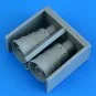 CH-47D Chinook exhaust for Trumpeter, 1/35 - Quickboost QB35 011 CH-47D Chinook exhaust for Trumpeter, 1/35 - Quickboost QB35 011