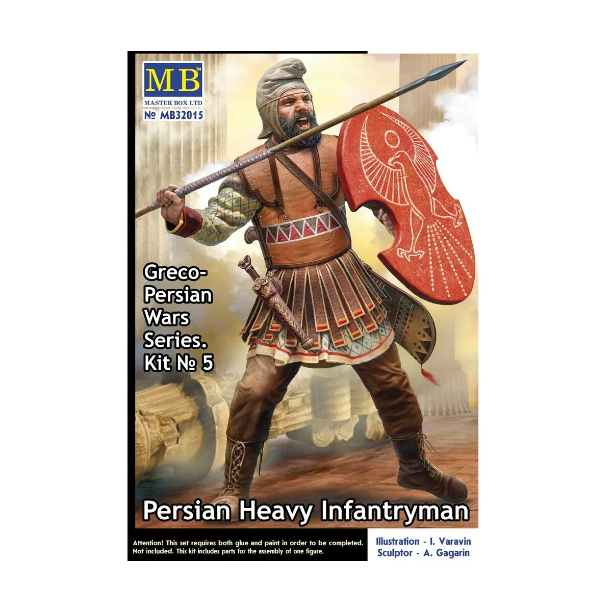 Greco-Persian Wars Series. Kit No. 5. Persian Heavy Infantryman, 1/... Greco-Persian Wars Series. Kit No. 5. Persian Heavy Infantryman, 1/...