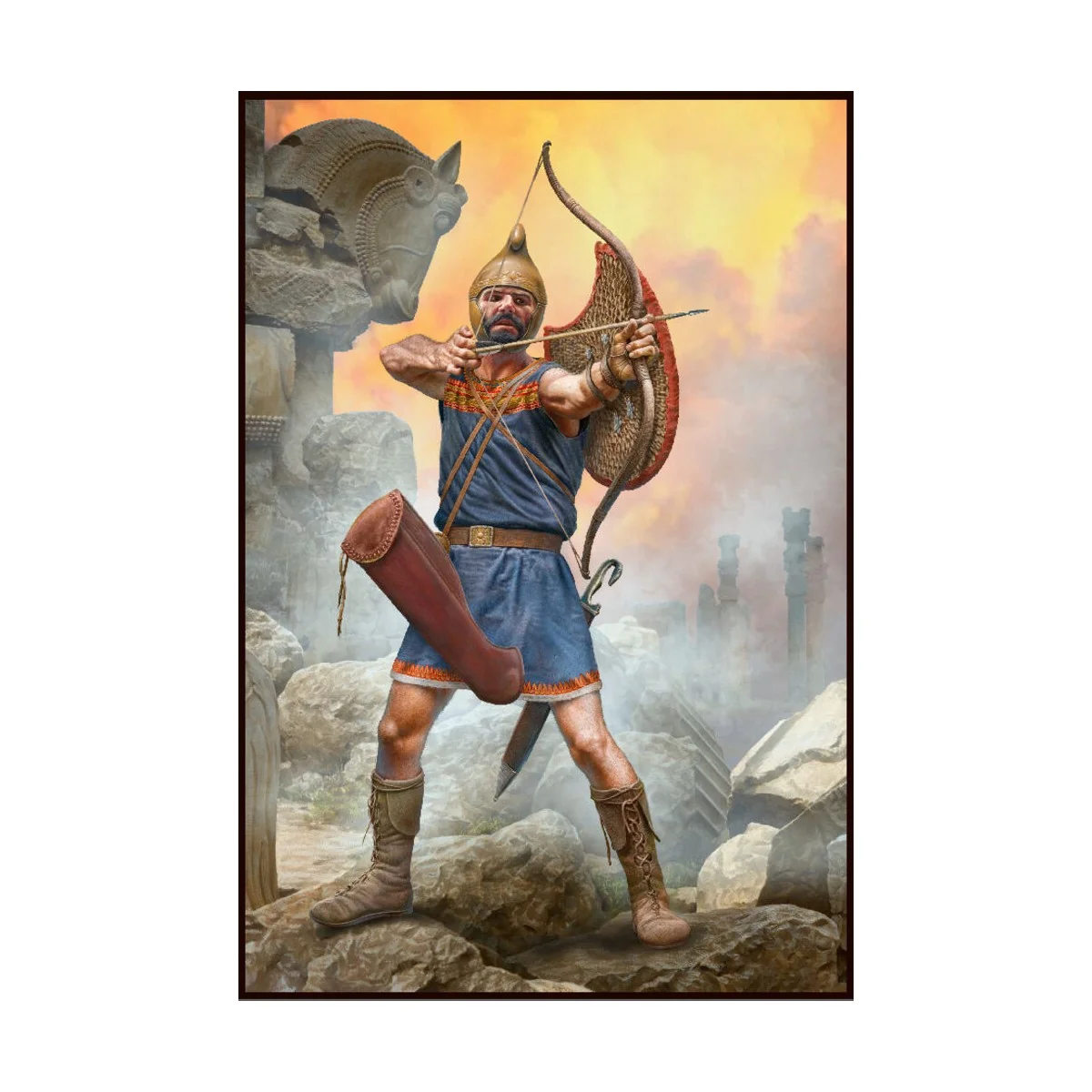Greco-Persian Wars Series. Peltast. Kit No. 6, 1/32 - Master Box Lt... Greco-Persian Wars Series. Peltast. Kit No. 6, 1/32 - Master Box Lt...