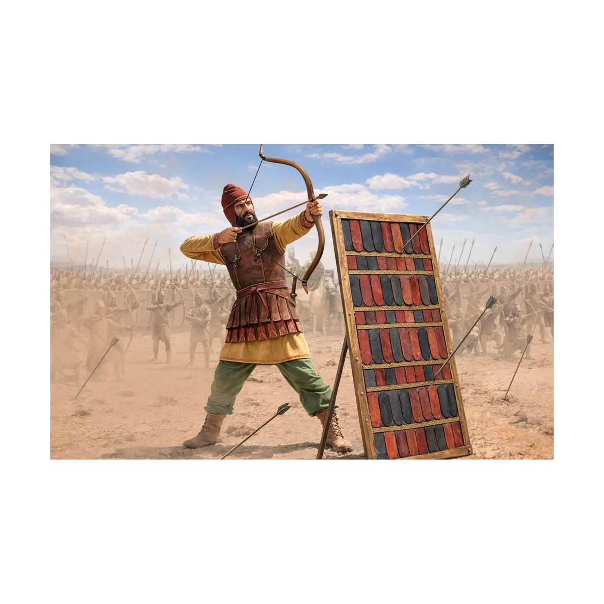 Greco-Persian Wars Series. Kit No. 10. Persian Heavy Infantryman, 1... Greco-Persian Wars Series. Kit No. 10. Persian Heavy Infantryman, 1...