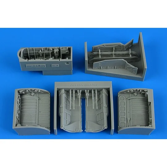 MiG-21MF Fishbed-J wheel bay for Trumpeter, 1/32 - Aires 2296 MiG-21MF Fishbed-J wheel bay for Trumpeter, 1/32 - Aires 2296