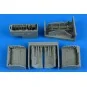 MiG-21MF Fishbed-J wheel bay for Trumpeter, 1/32 - Aires 2296 MiG-21MF Fishbed-J wheel bay for Trumpeter, 1/32 - Aires 2296