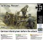 German Infantrymen before the attack. WWI era. Achtung, Panzer!, 1/... German Infantrymen before the attack. WWI era. Achtung, Panzer!, 1/...