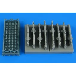 A-37 Dragonfly pylons for Trumpeter, 1/48 - Aires 4955