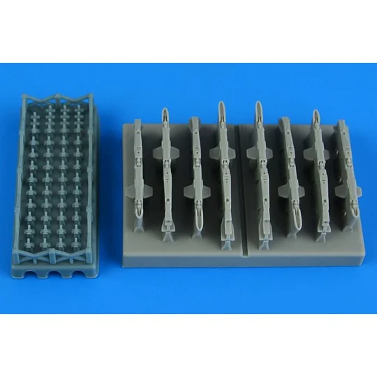 A-37 Dragonfly pylons for Trumpeter, 1/48 - Aires 4955 A-37 Dragonfly pylons for Trumpeter, 1/48 - Aires 4955