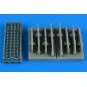 A-37 Dragonfly pylons for Trumpeter, 1/48 - Aires 4955 A-37 Dragonfly pylons for Trumpeter, 1/48 - Aires 4955