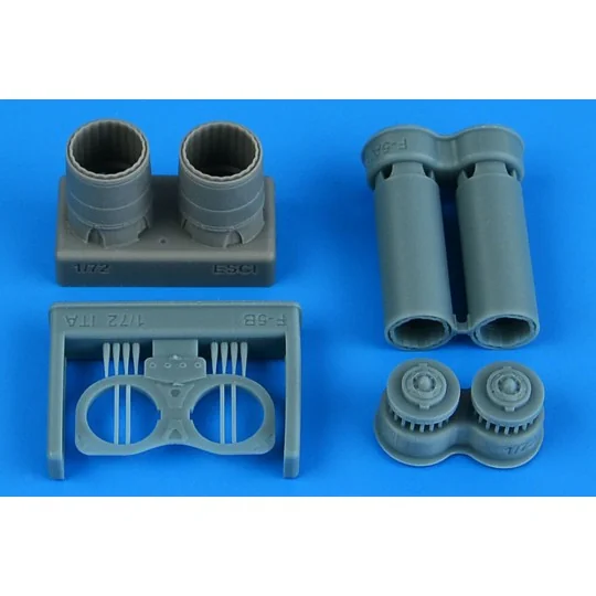 F-5B Freedom Fighter exhaust nozzles for Italeri/Revell, 1/72 - Air... F-5B Freedom Fighter exhaust nozzles for Italeri/Revell, 1/72 - Air...