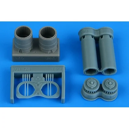 F-5B Freedom Fighter exhaust nozzles for Italeri/Revell, 1/72 - Air...