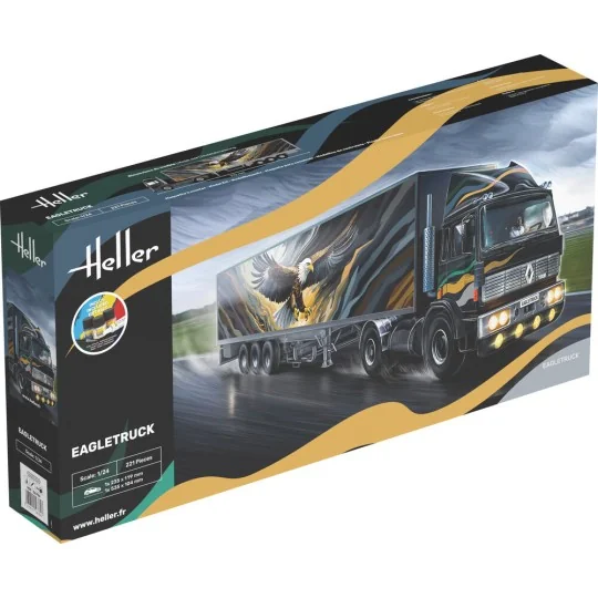 STARTER KIT Eagletruck, 1/24 - Heller 56784 STARTER KIT Eagletruck, 1/24 - Heller 56784