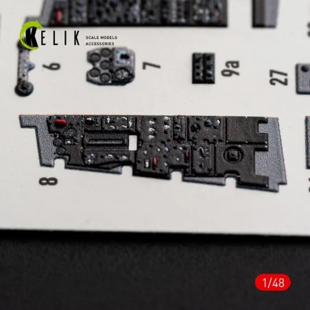 F-4B interior 3D decals for Tamiya kit, 1/48 - Kelik K48027