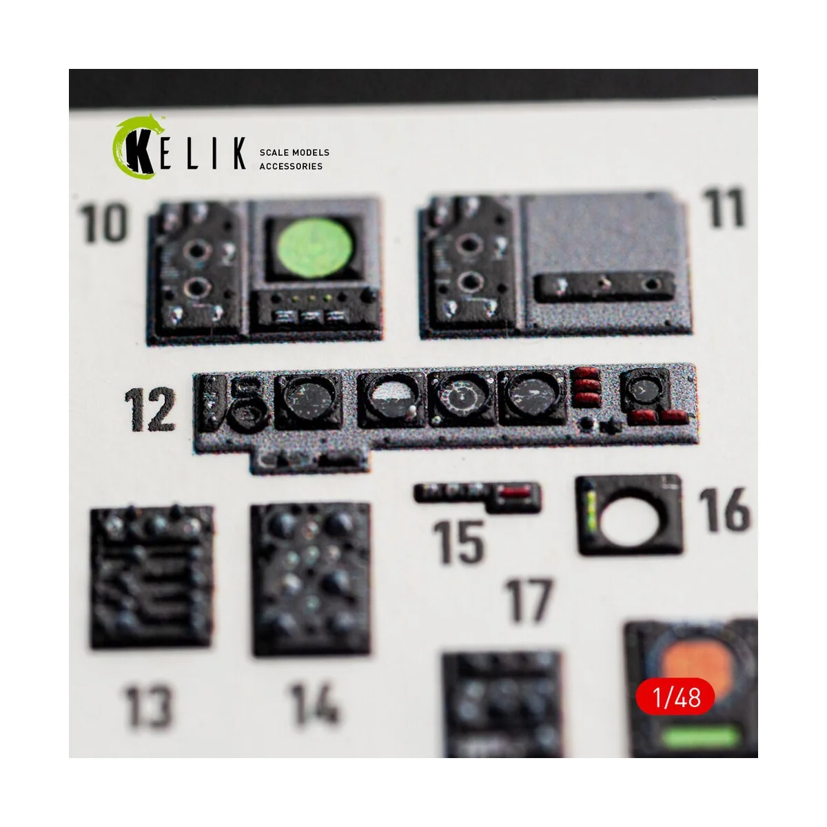 F-4B interior 3D decals for Tamiya kit, 1/48 - Kelik K48027 F-4B interior 3D decals for Tamiya kit, 1/48 - Kelik K48027
