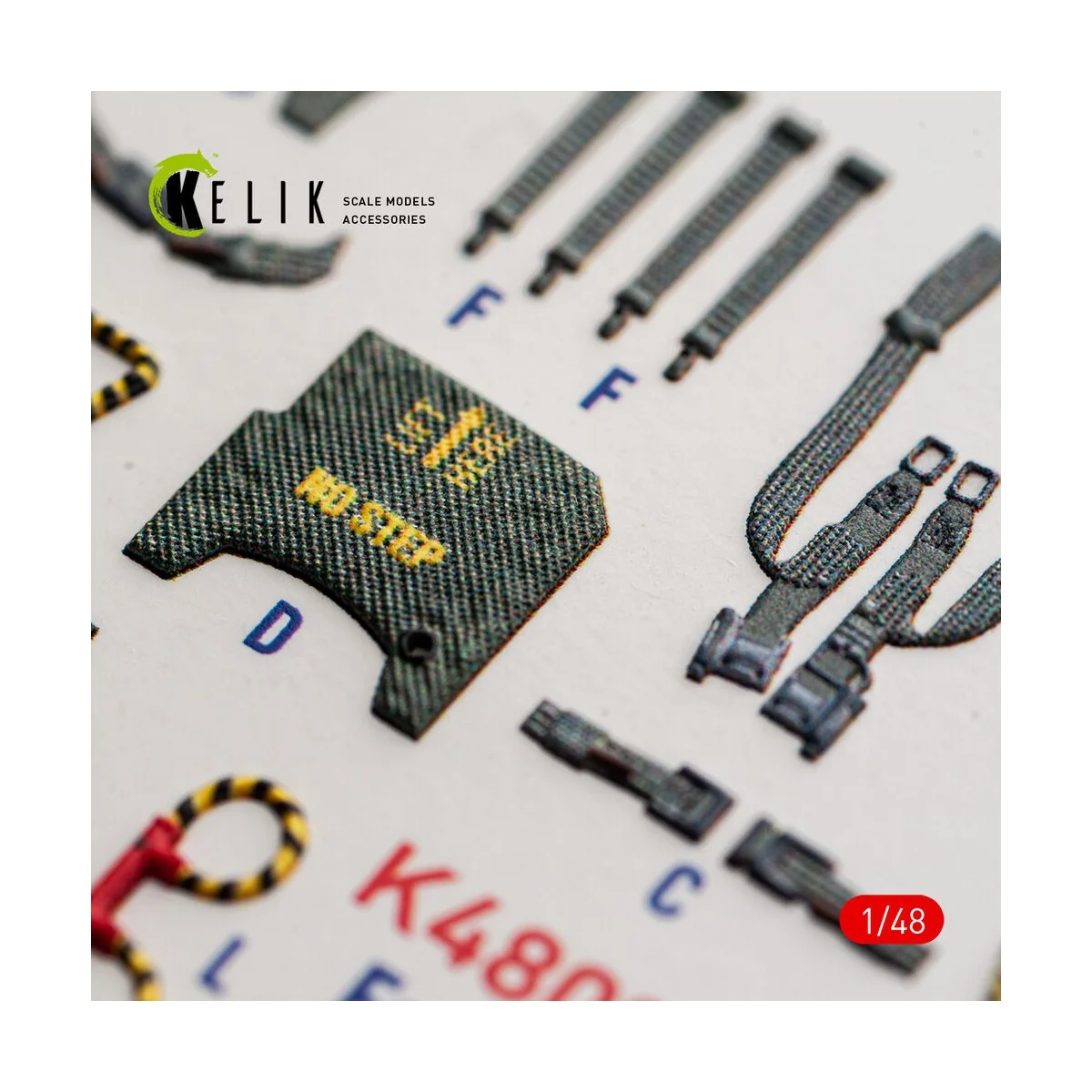 F-4B interior 3D decals for Tamiya kit, 1/48 - Kelik K48027 F-4B interior 3D decals for Tamiya kit, 1/48 - Kelik K48027