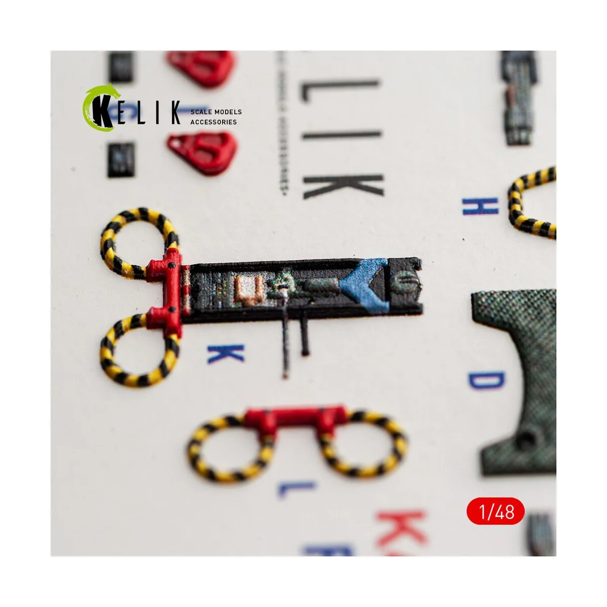 F-4B interior 3D decals for Tamiya kit, 1/48 - Kelik K48027 F-4B interior 3D decals for Tamiya kit, 1/48 - Kelik K48027