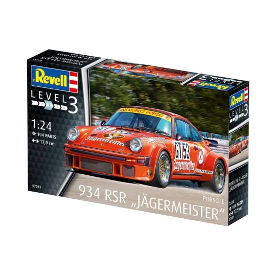 Porsche 934 RSR "Jägermeister, 1/24 - Revell 07031