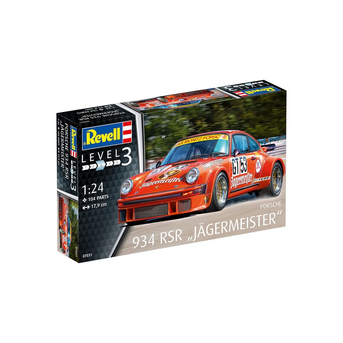 Porsche 934 RSR "Jägermeister, 1/24 - Revell 07031