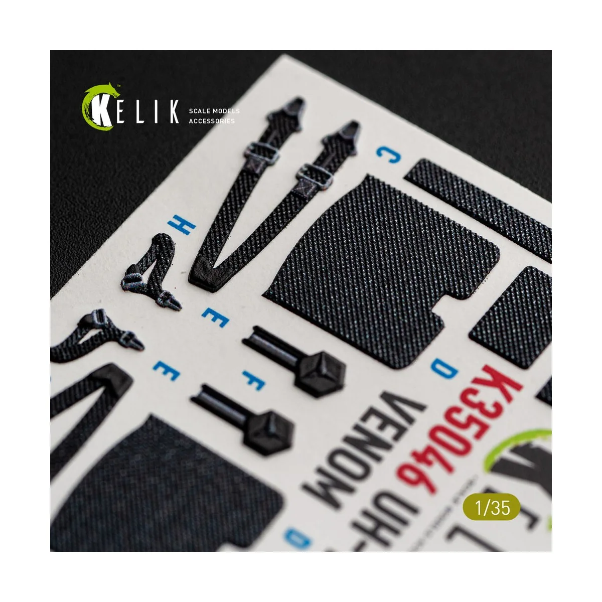 UH-1Y VENOM - interior 3D decals for Trumpeter, 1/35 - Kelik K35046 UH-1Y VENOM - interior 3D decals for Trumpeter, 1/35 - Kelik K35046