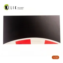 Miami Grand Prix Base - Acrylic 3 mm (180 x 357 mm) (210 g), 1/20 -... 2