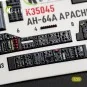 AH-64A APACHE (early) - interior 3D decals for Trumpeter, 1/35 - Ke... AH-64A APACHE (early) - interior 3D decals for Trumpeter, 1/35 - Ke...