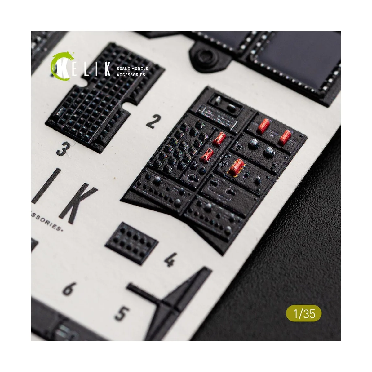 UH-1Y VENOM - interior 3D decals for Trumpeter, 1/35 - Kelik K35046 UH-1Y VENOM - interior 3D decals for Trumpeter, 1/35 - Kelik K35046
