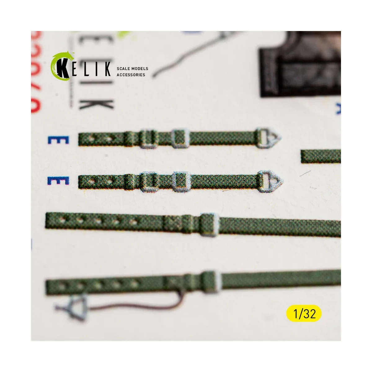 Spitfire Mk.IIa - interior 3D decals for Revell, 1/32 - Kelik K32060 Spitfire Mk.IIa - interior 3D decals for Revell, 1/32 - Kelik K32060
