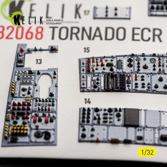 TORNADO ECR - interior 3D decals for Revell, 1/32 - Kelik K32068 TORNADO ECR - interior 3D decals for Revell, 1/32 - Kelik K32068