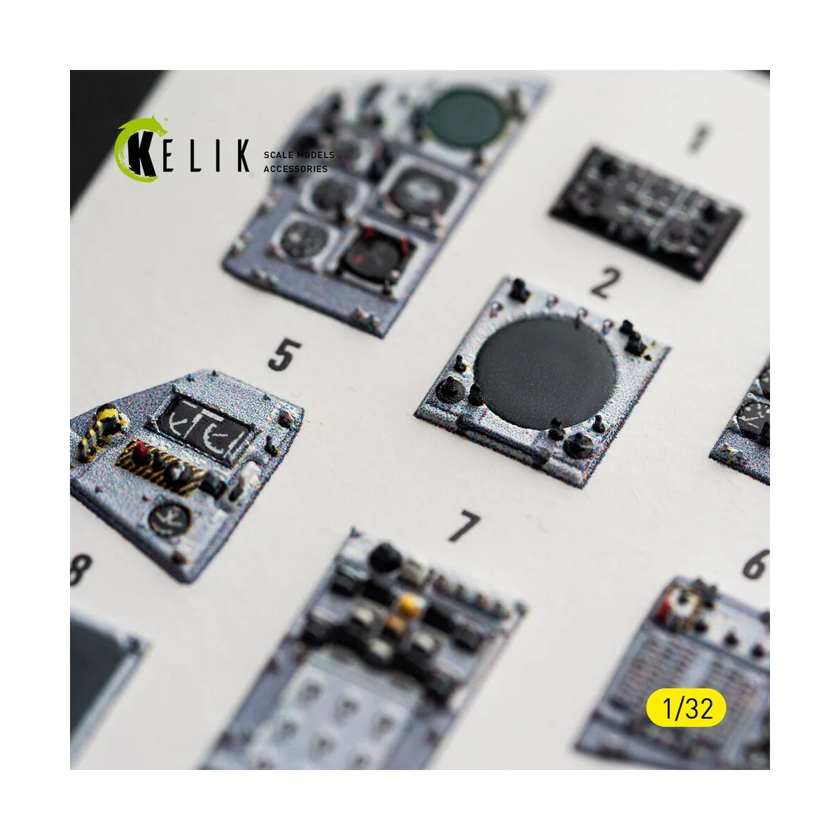 TORNADO GR.1 - interior 3D decals for Revell, 1/32 - Kelik K32067 TORNADO GR.1 - interior 3D decals for Revell, 1/32 - Kelik K32067