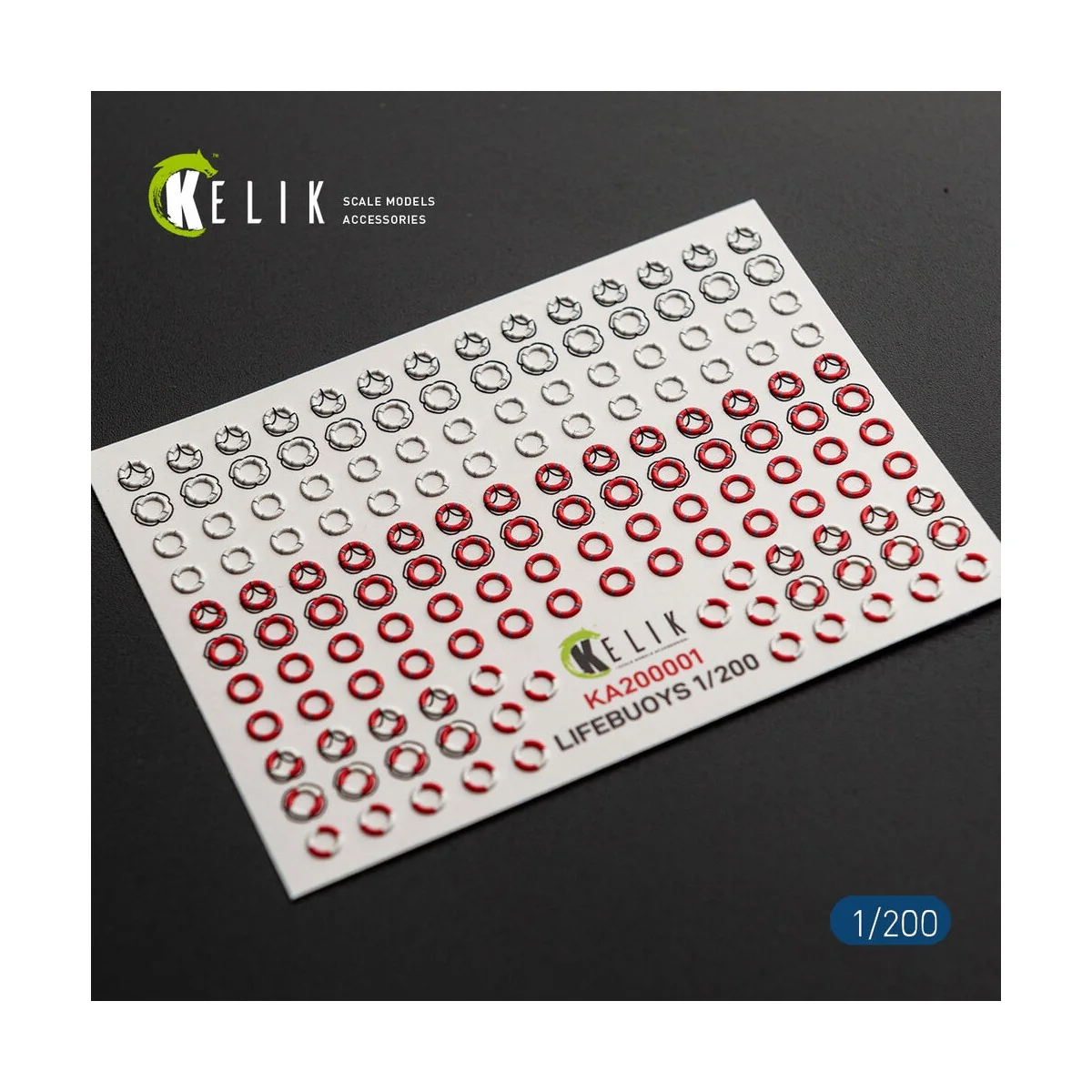 LIFEBUOYS - 3D Decal for models, 1/20 - Kelik KA200001 LIFEBUOYS - 3D Decal for models, 1/20 - Kelik KA200001