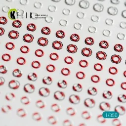 LIFEBUOYS - 3D Decal for models, 1/35 - Kelik KA350001