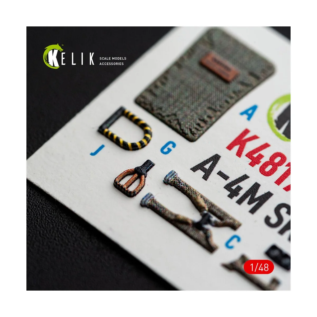 A-4M SKYHAWK - interior 3D decals for Hasegawa, 1/48 - Kelik K48170 A-4M SKYHAWK - interior 3D decals for Hasegawa, 1/48 - Kelik K48170