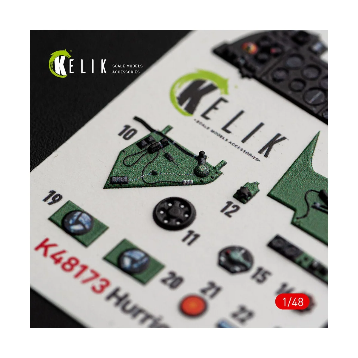 Hurricane Mk.IIC - interior 3D decals for Hobby Boss, 1/48 - Kelik ... Hurricane Mk.IIC - interior 3D decals for Hobby Boss, 1/48 - Kelik ...