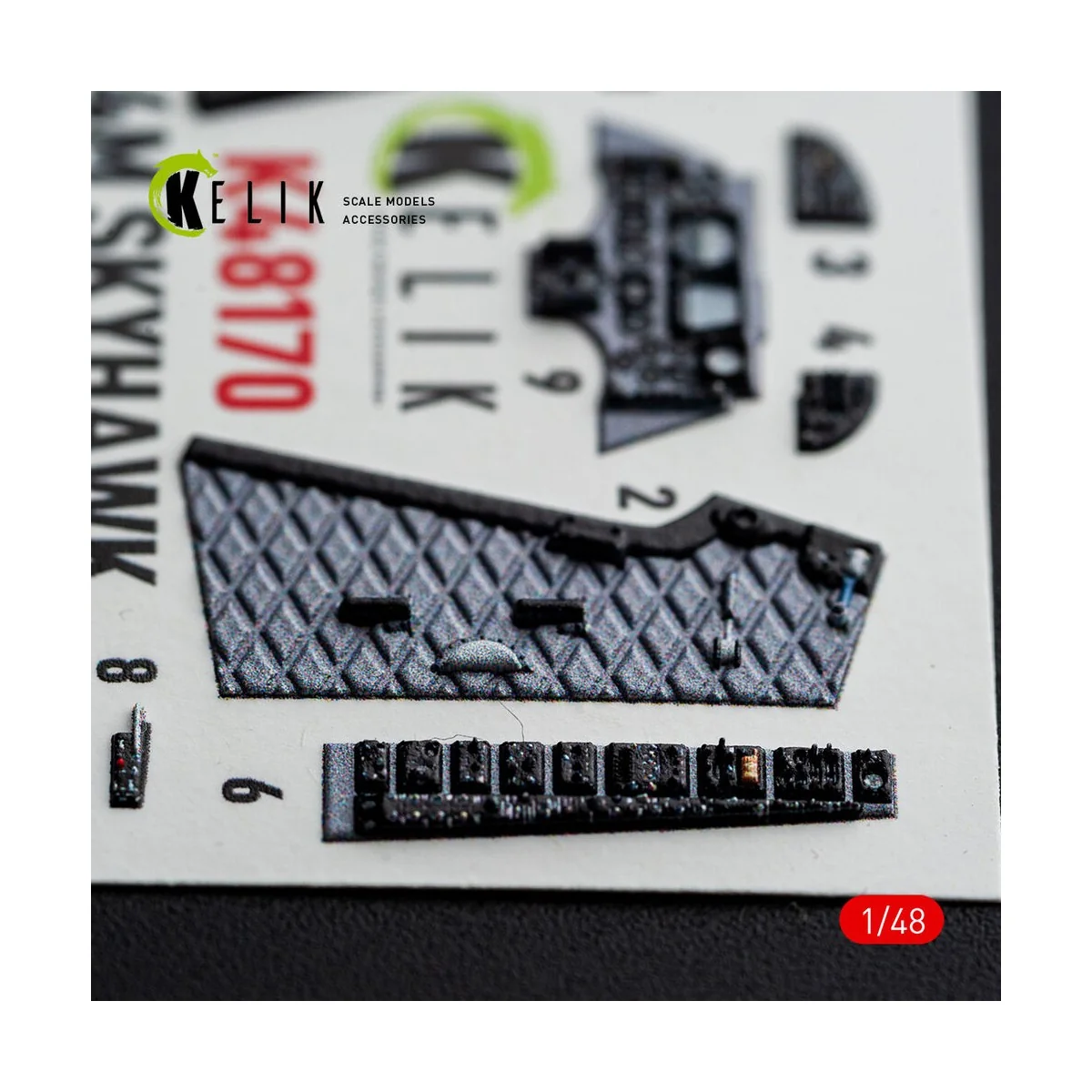 A-4M SKYHAWK - interior 3D decals for Hasegawa, 1/48 - Kelik K48170 A-4M SKYHAWK - interior 3D decals for Hasegawa, 1/48 - Kelik K48170