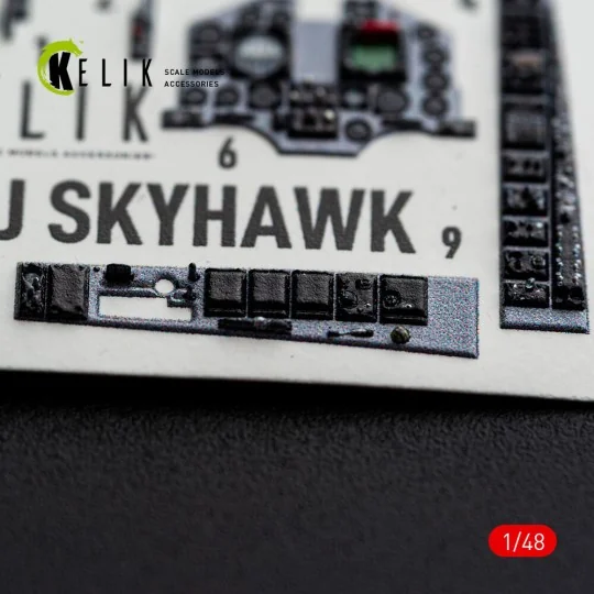 TA-4J SKYHAWK - interior 3D decals for Hasegawa, 1/48 - Kelik K48171 TA-4J SKYHAWK - interior 3D decals for Hasegawa, 1/48 - Kelik K48171