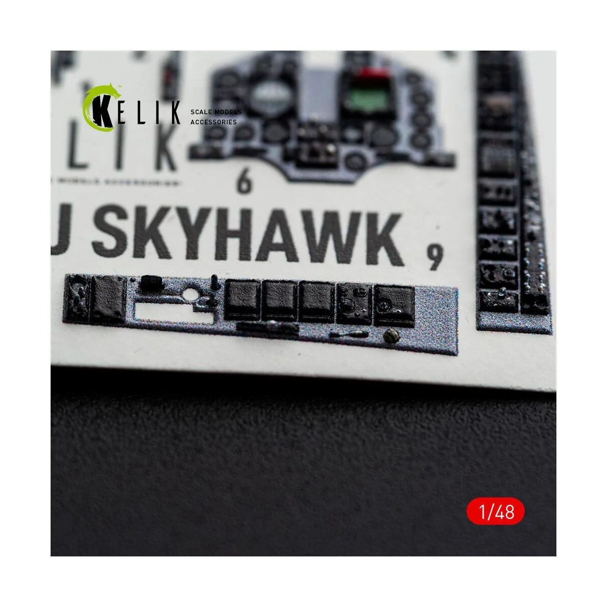 TA-4J SKYHAWK - interior 3D decals for Hasegawa, 1/48 - Kelik K48171 TA-4J SKYHAWK - interior 3D decals for Hasegawa, 1/48 - Kelik K48171