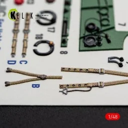 Hurricane Mk.IIC - interior 3D decals for Hobby Boss, 1/48 - Kelik ... 2