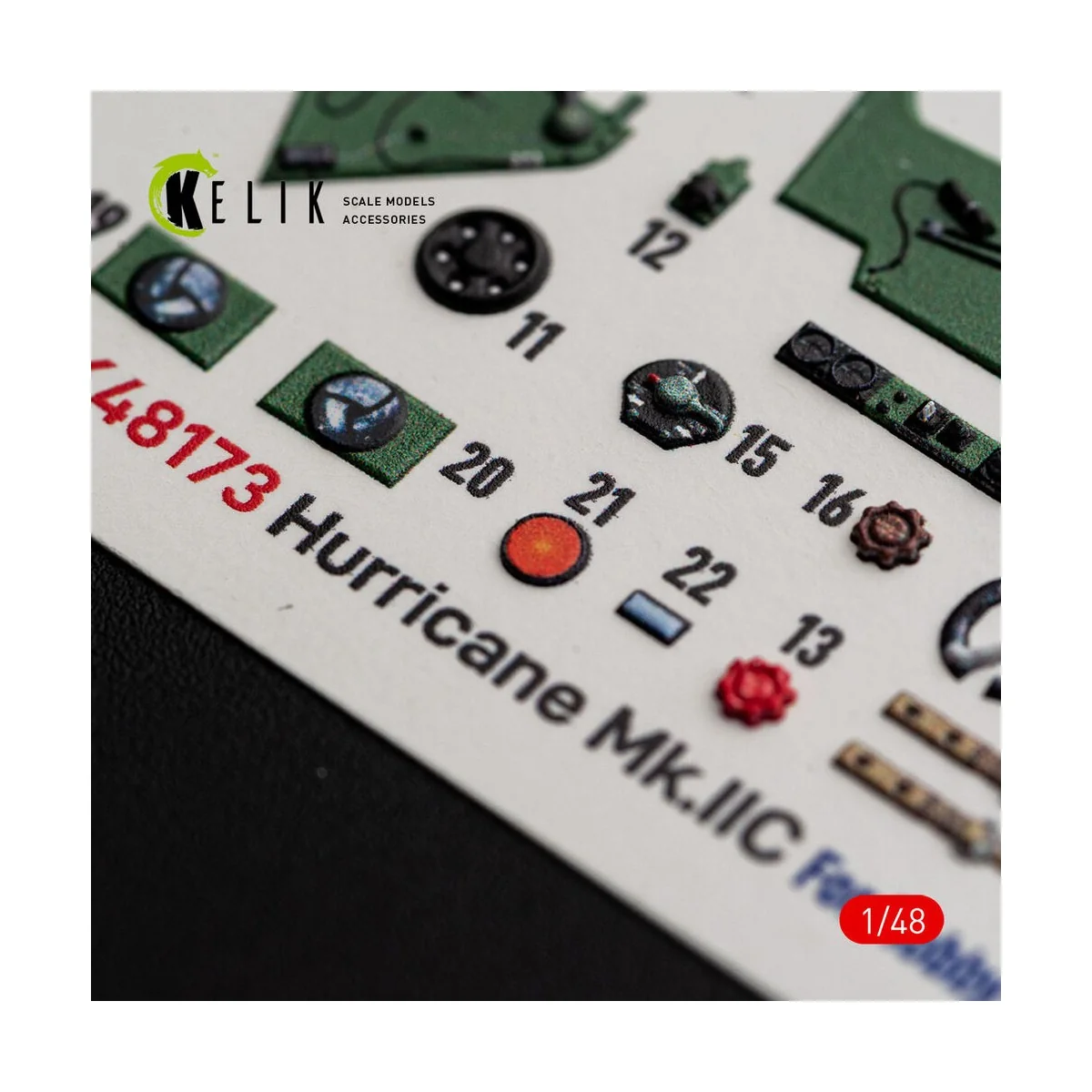 Hurricane Mk.IIC - interior 3D decals for Hobby Boss, 1/48 - Kelik ... Hurricane Mk.IIC - interior 3D decals for Hobby Boss, 1/48 - Kelik ...