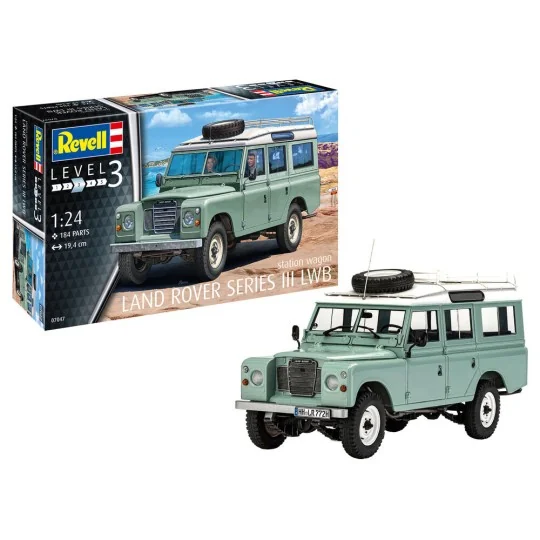 Land Rover Series III, 1/24 - Revell 07047