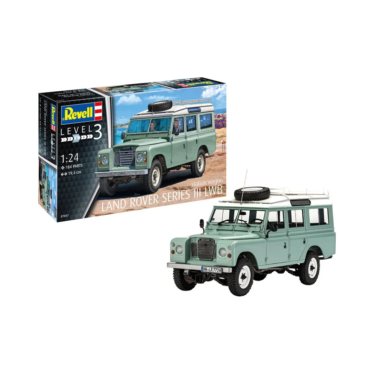 Land Rover Series III, 1/24 - Revell 07047