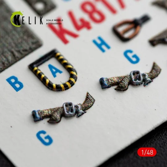 TA-4J SKYHAWK - interior 3D decals for Hasegawa, 1/48 - Kelik K48171 TA-4J SKYHAWK - interior 3D decals for Hasegawa, 1/48 - Kelik K48171