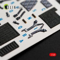 F-15E (Early) - interior 3D decals for Hasegawa, 1/48 - Kelik K48178