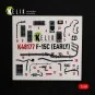 F-15C (Early) - interior 3D decals for Hasegawa, 1/48 - Kelik K48177 F-15C (Early) - interior 3D decals for Hasegawa, 1/48 - Kelik K48177