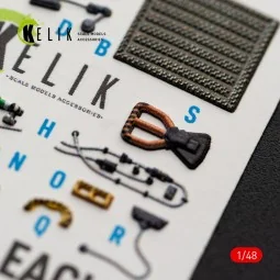 F-15A - interior 3D decals for Hasegawa, 1/48 - Kelik K48179