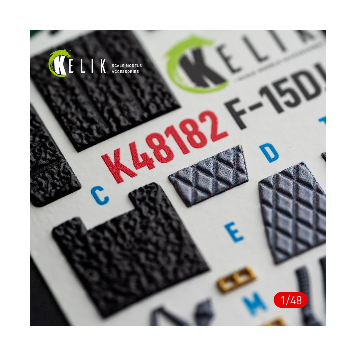 F-15DJ Eagle - interior 3D decals for Hasegawa, 1/48 - Kelik K48182 F-15DJ Eagle - interior 3D decals for Hasegawa, 1/48 - Kelik K48182