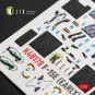 F-15E (Early) - interior 3D decals for Hasegawa, 1/48 - Kelik K48178 F-15E (Early) - interior 3D decals for Hasegawa, 1/48 - Kelik K48178
