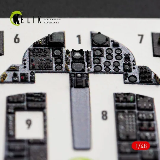 F-15A - interior 3D decals for Hasegawa, 1/48 - Kelik K48179 F-15A - interior 3D decals for Hasegawa, 1/48 - Kelik K48179