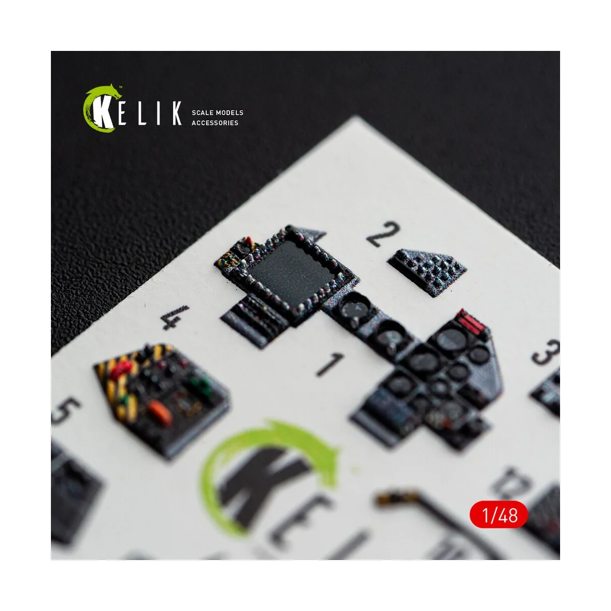 AMX - interior 3D decals for Hobby Boss, 1/48 - Kelik K48183 AMX - interior 3D decals for Hobby Boss, 1/48 - Kelik K48183