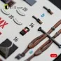 AMX - interior 3D decals for Hobby Boss, 1/48 - Kelik K48183 AMX - interior 3D decals for Hobby Boss, 1/48 - Kelik K48183