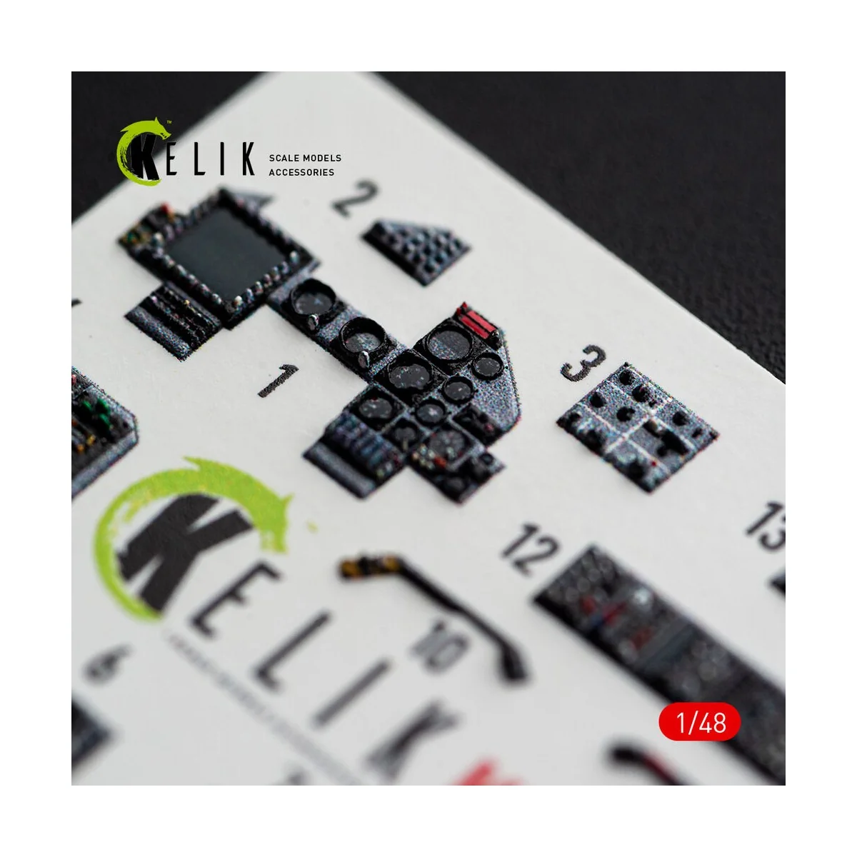 AMX - interior 3D decals for Hobby Boss, 1/48 - Kelik K48183 AMX - interior 3D decals for Hobby Boss, 1/48 - Kelik K48183