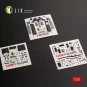 F-15J (Late) - interior 3D decals for Hasegawa, 1/48 - Kelik K48181 F-15J (Late) - interior 3D decals for Hasegawa, 1/48 - Kelik K48181
