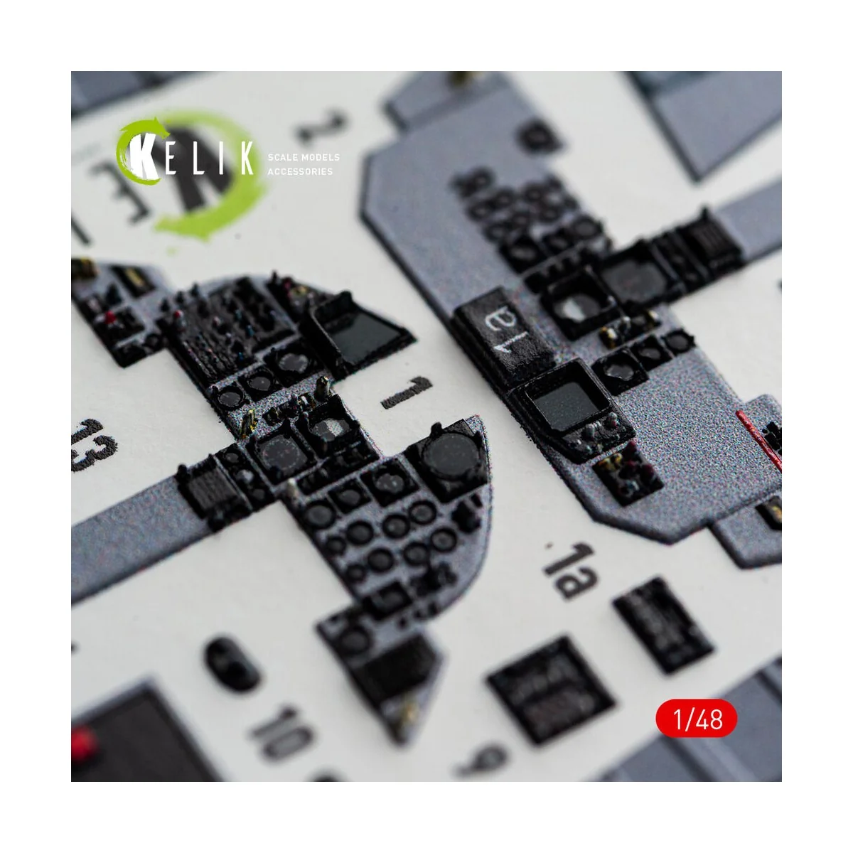 F-15DJ Eagle - interior 3D decals for Hasegawa, 1/48 - Kelik K48182 F-15DJ Eagle - interior 3D decals for Hasegawa, 1/48 - Kelik K48182